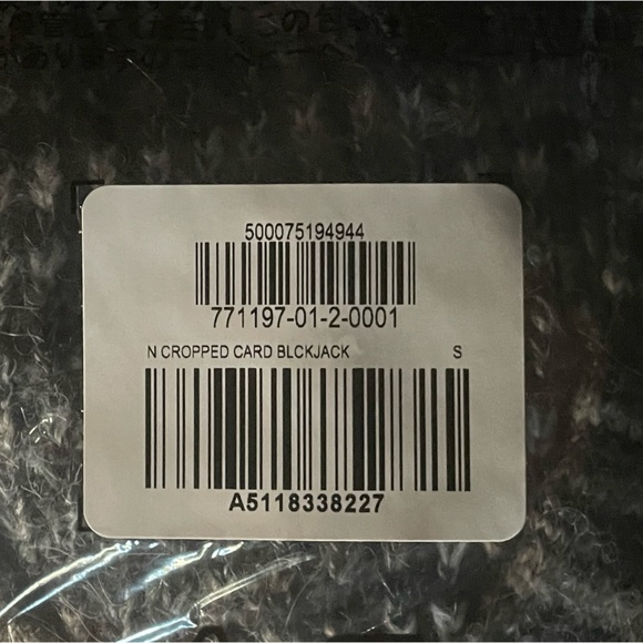 🆕 RESERVED X Old Navy Girls Cropped Space-Dye Cardigan Sweater Black Girls - Picture 6 of 11